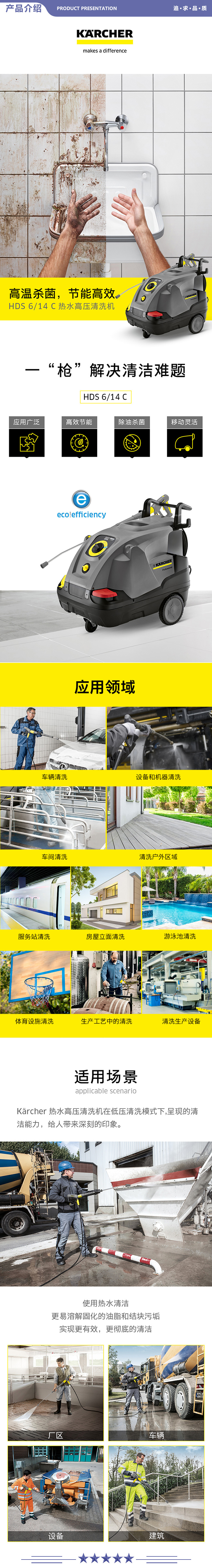 卡赫 KARCHER HDS6-14C 工业冷热水高压洗车机清洗机高压水枪高温去油污适用畜牧业制造业220V 2.jpg