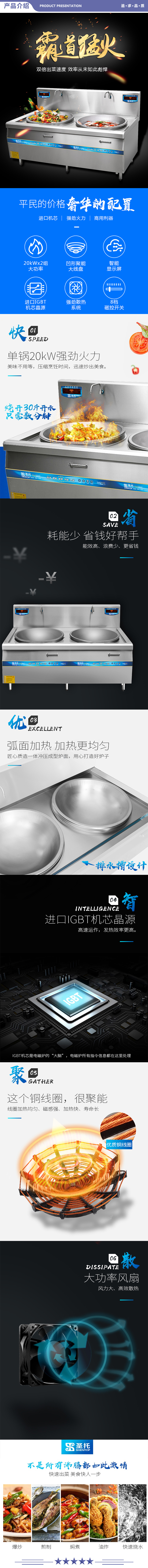 圣托（Shentop） STC-B1700 电磁炉15kW 单位食堂电炒炉 不锈钢双炒电磁灶 双头电磁大锅灶 2.jpg