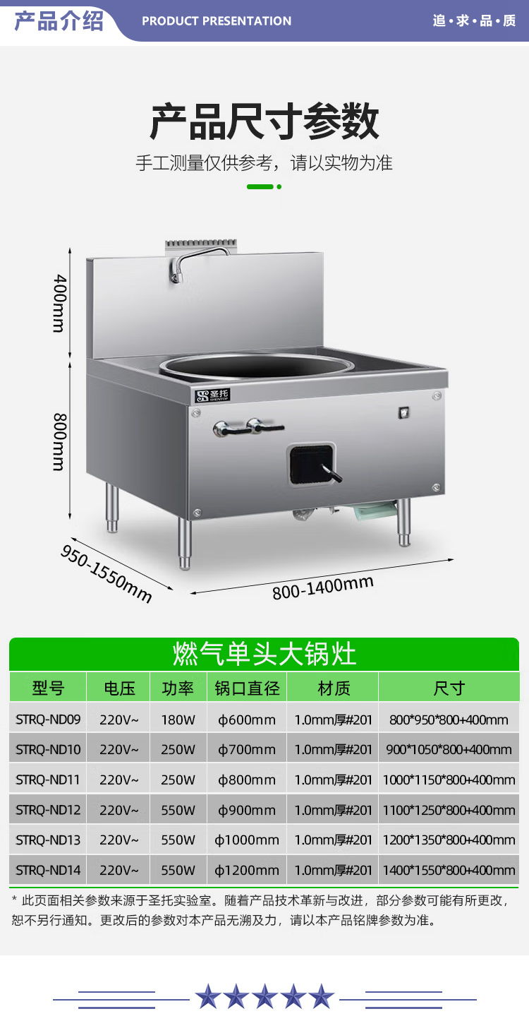 圣托（Shentop） STRQ-ND14 猛火灶炒菜灶台 厨房工业用液化气大炒灶 单位食堂燃气单头大锅灶 2.jpg