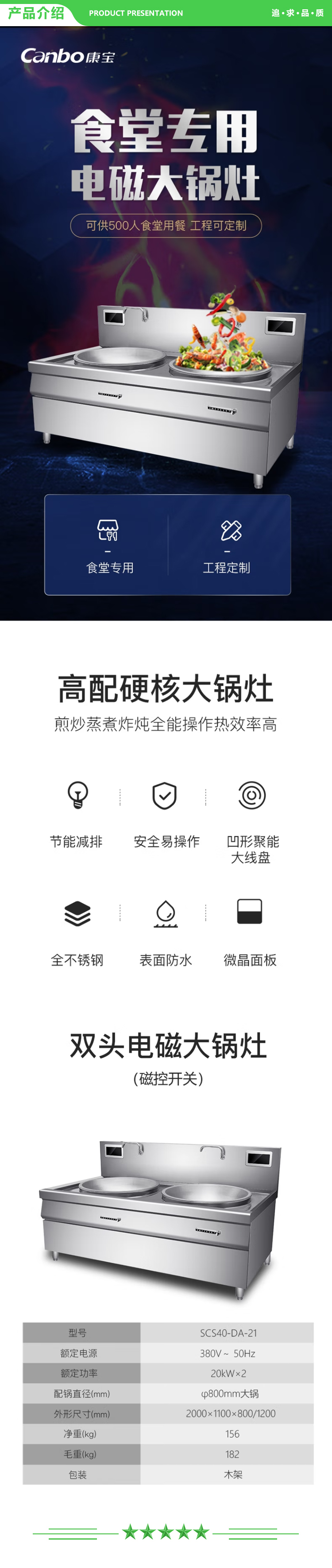 康宝 Canbo SCS40-DA-21 商用电磁灶 双头电磁大锅灶40kw大功率9档电磁炉 酒店食堂厨房大锅灶汤锅炉  .jpg