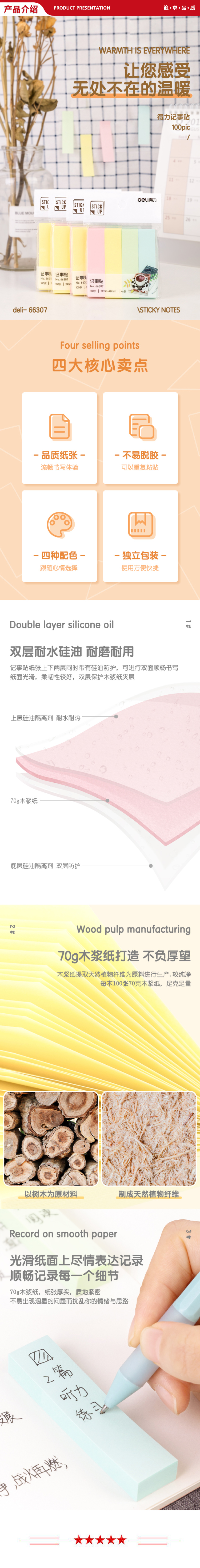 得力 deli 66307 4色分条便利贴_便签纸_ 记事贴 76_19mm 2.jpg