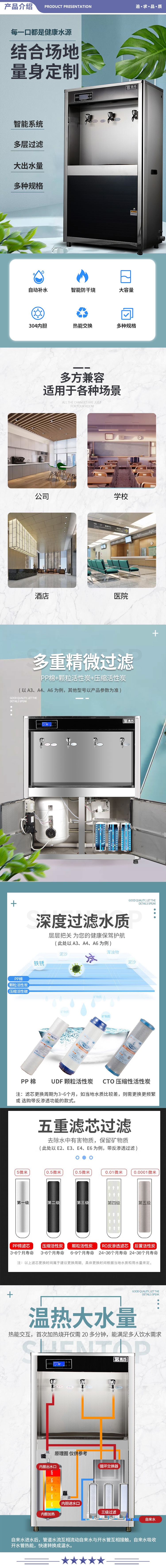 圣托（Shentop） STK-A2 直饮机净化水开水器 全自动办公室饮水机 一开一温直饮水机公司用 2.jpg