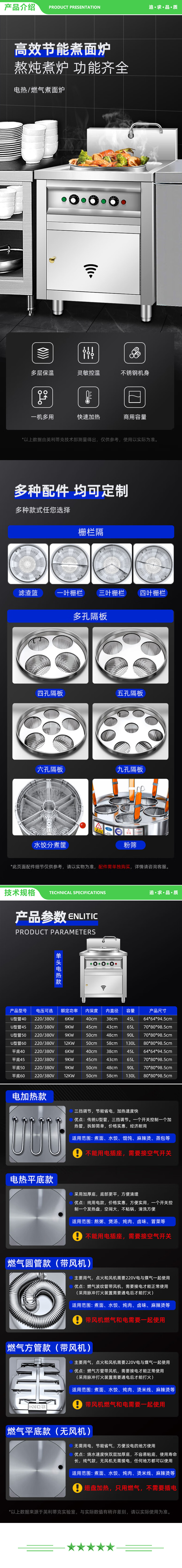 英利蒂克 Enlitic DZML-45PF-2 双头煮面炉商用煮面桶电热煮面炉汤面炉多用保温汤炉商用煮面机 2.jpg