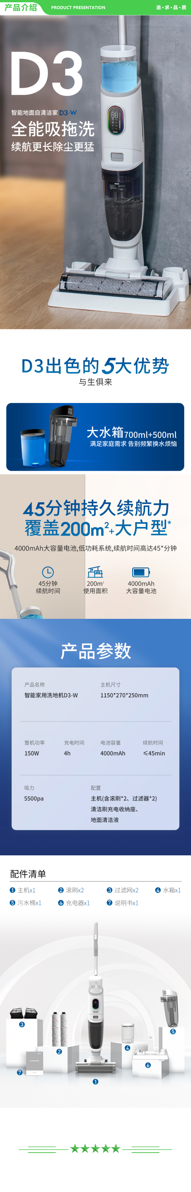 海尔 Haier 小海豚D3-W  家用洗地机手持无线大功率吸尘器智能吸拖洗一体拖地机自清洁电动擦地拖把 .jpg