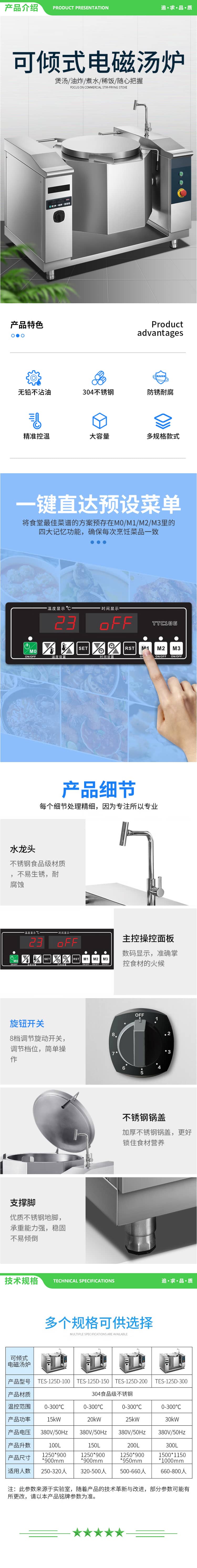 英利蒂克 Enlitic TES-125D-200 商用电磁夹层汤锅学校食堂电磁灶大功率灶台 立式摇摆导热锅 2.jpg