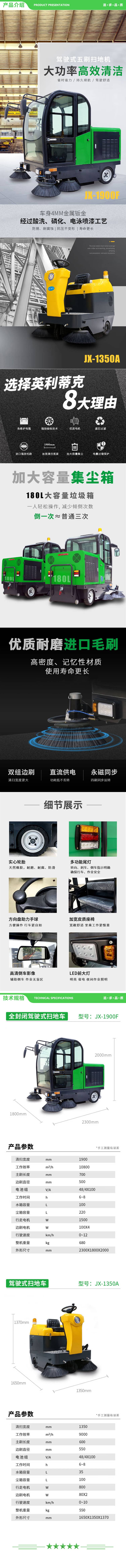 英利蒂克 Enlitic JX-1350 驾驶式扫地车工厂道路车间扫地机环卫物业小区清扫车 2.jpg