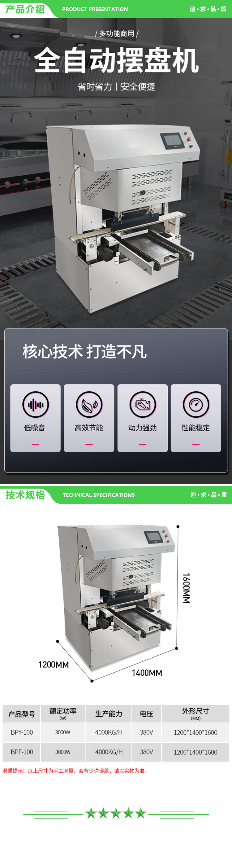 乐创 lecon LC-BPY-100 商用和面机不锈钢全自动输送数控控制馒头摆盘机4000kg-h 2.jpg