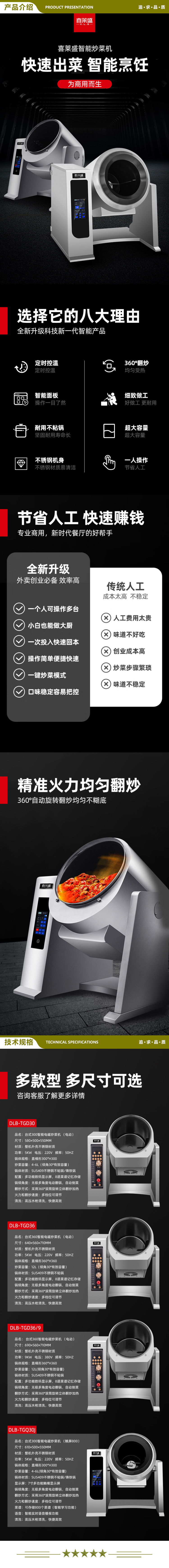 喜莱盛 DLB-TGQ36J 全自动炒菜机商用 智能自动炒饭机炒菜机器人大型滚筒翻炒菜机  2.jpg